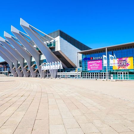 "Purple Chill" Super Zentrale Ferienwohnung Hbf-Messe-Buergerweide-Citygate-Ovb Arena BRE Eksteriør bilde